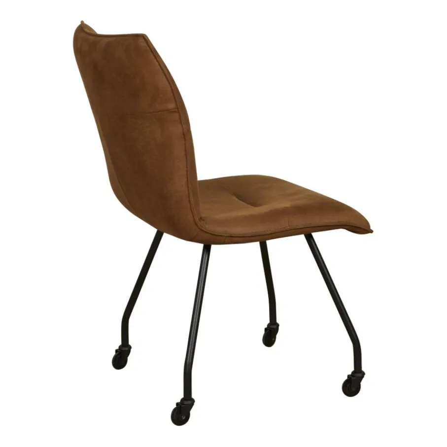 Eetkamerstoelen< Eetkamerstoel Trondheim Cognac