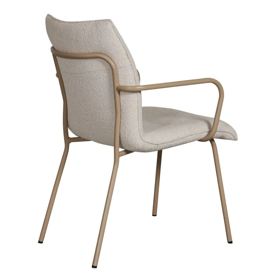 Eetkamerstoelen< Eetkamerstoel Trondheim Greige