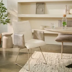 Eetkamerstoelen< Eetkamerstoel Trondheim Taupe