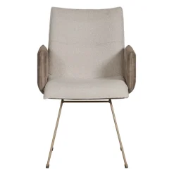 Eetkamerstoelen< Eetkamerstoel Trondheim Taupe