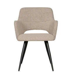 Eetkamerstoelen< Eetkamerstoel Ziggy Beige