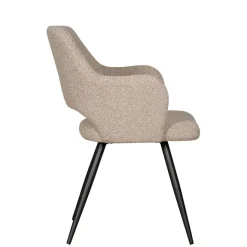 Eetkamerstoelen< Eetkamerstoel Ziggy Beige