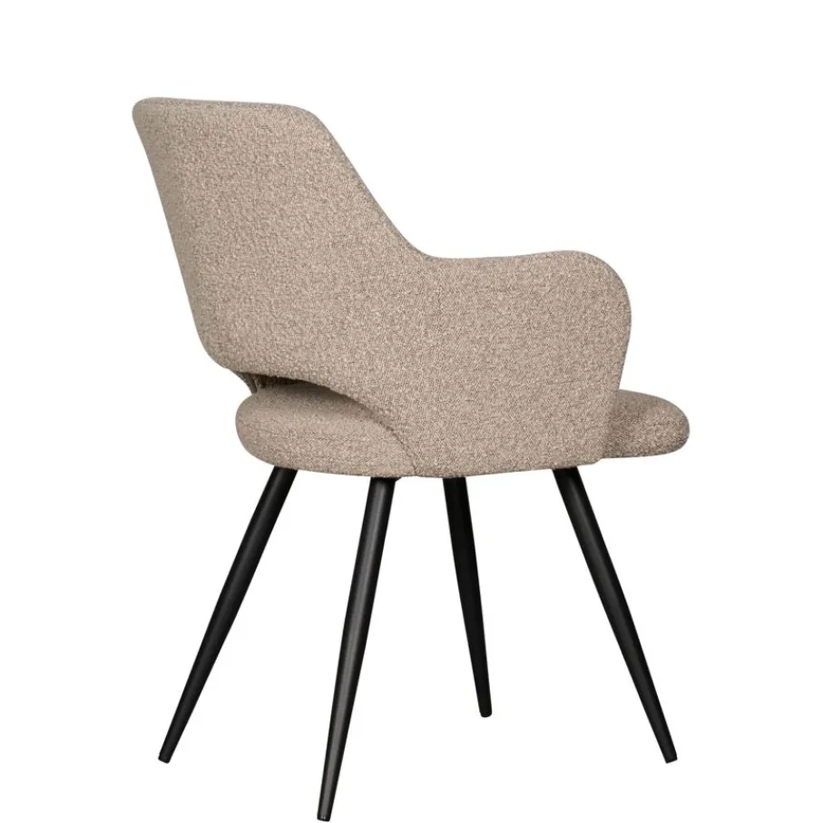 Eetkamerstoelen< Eetkamerstoel Ziggy Beige