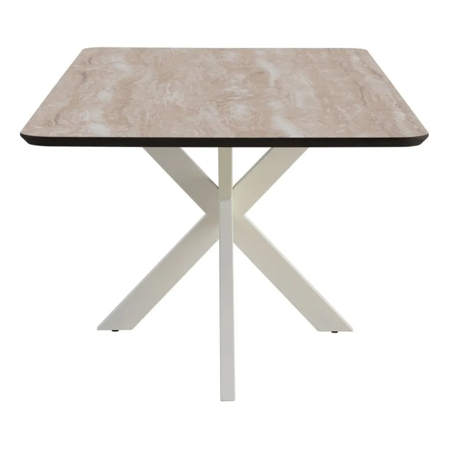 Eettafels< Eettafel Aarhus Beige - 220x100 cm