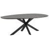 Eettafels< Eettafel Aarhus Grijs - 190x105 cm