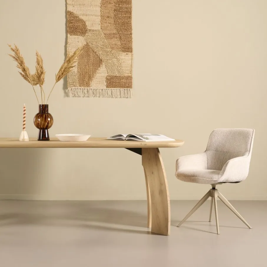 Eettafels< Eettafel Bedford Naturel - 220x100 cm