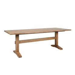 Eettafels< Eettafel Chaves Naturel - 220x100 cm