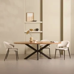 Eettafels< Eettafel Culemborg Naturel - 200x102 cm