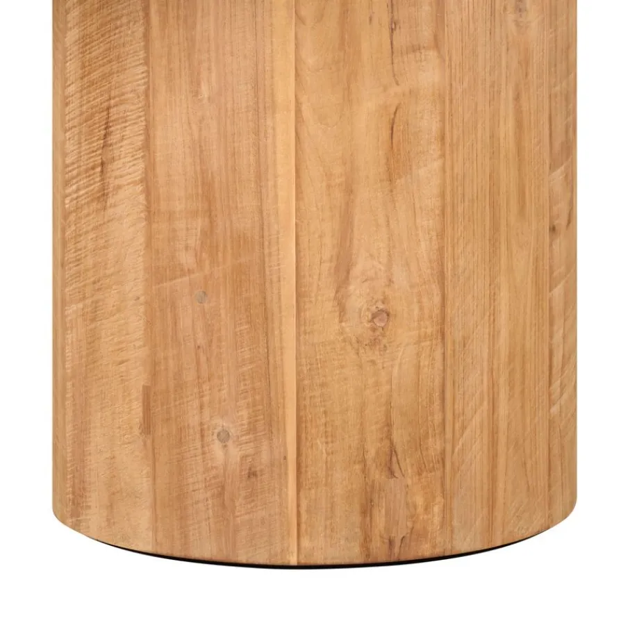 Eettafels< Eettafel Doble Naturel - Ø 130 cm
