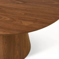Eettafels< Eettafel Eli Walnoot - Ø 120 cm