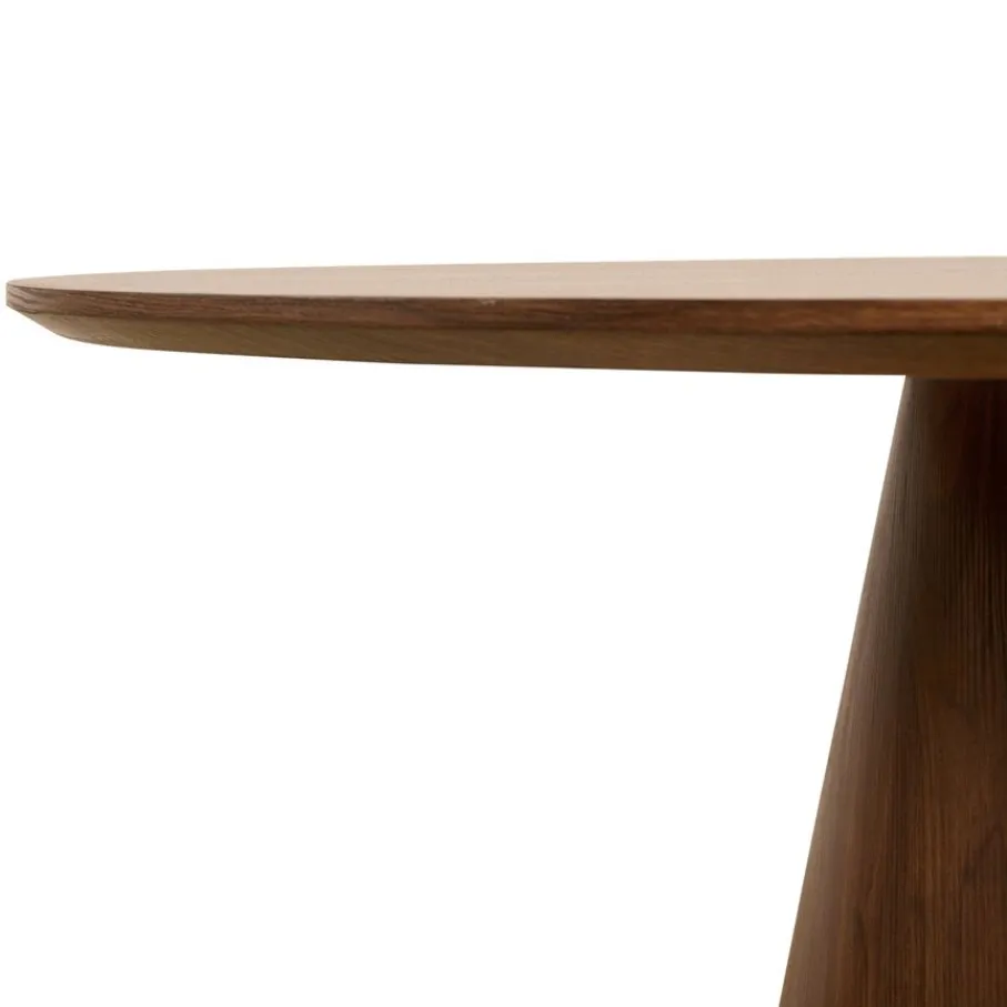 Eettafels< Eettafel Eli Walnoot - Ø 120 cm