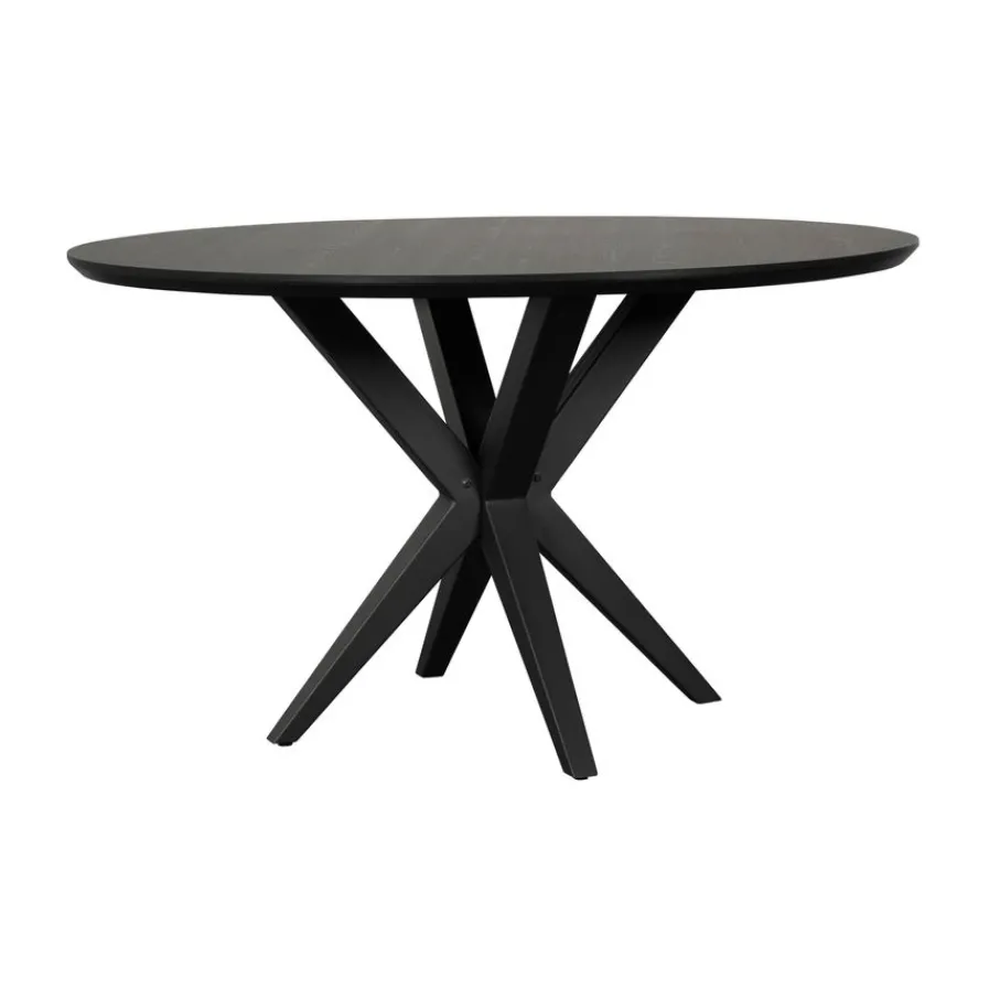 Eettafels< Eettafel Enjoy Zwart - Ø 130 cm