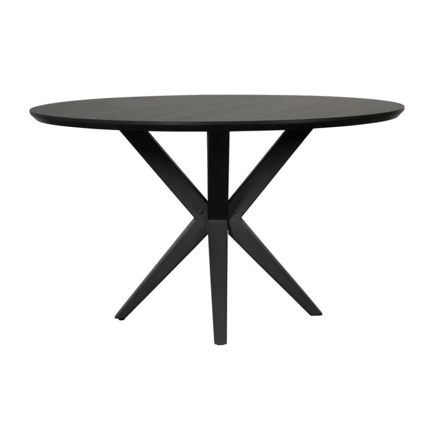 Eettafels< Eettafel Enjoy Zwart - Ø 130 cm