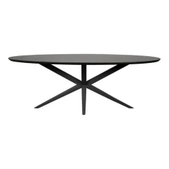 Eettafels< Eettafel Enjoy Zwart - 220x120 cm