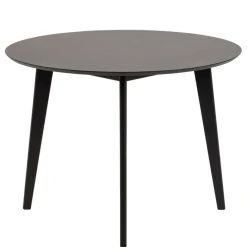 Eettafels< Eettafel Guss Zwart - Ø 105 cm