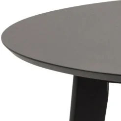 Eettafels< Eettafel Guss Zwart - Ø 105 cm