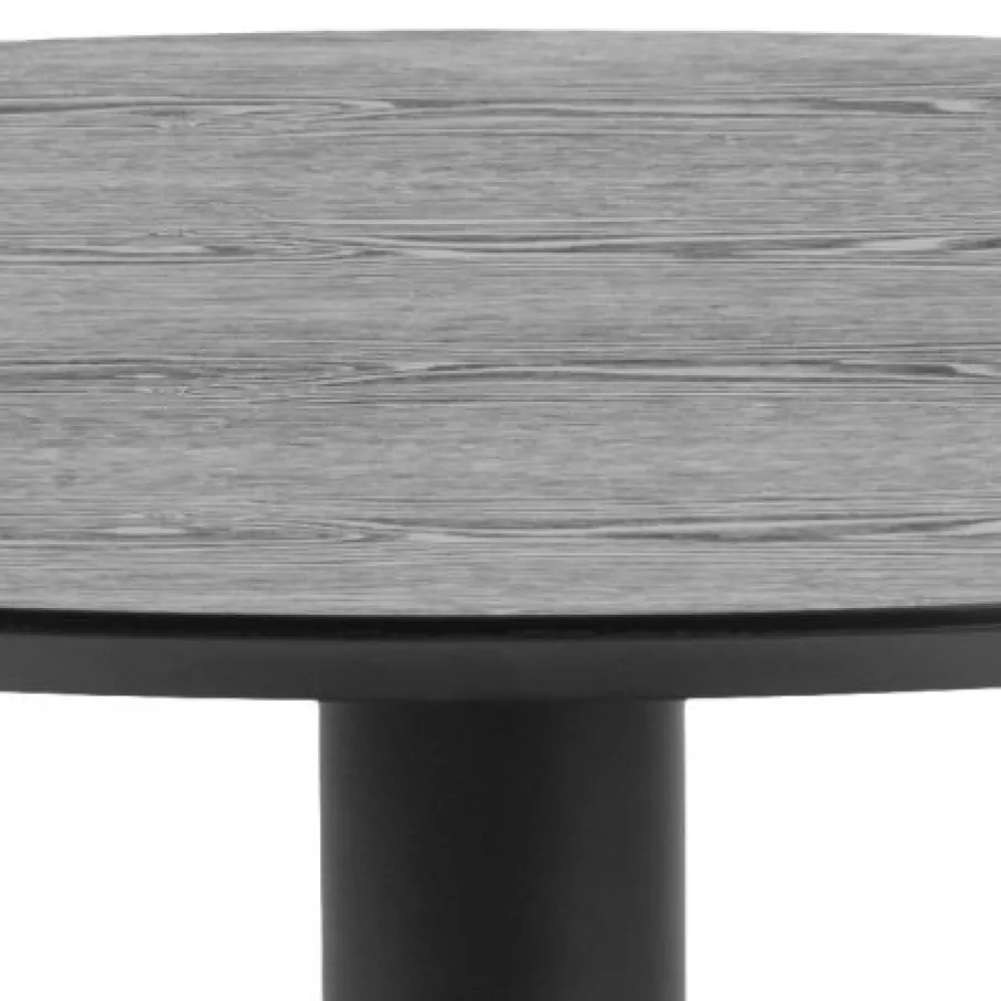 Eettafels< Eettafel Heeze - Ø 80 cm Zwart