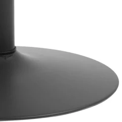 Eettafels< Eettafel Heeze - Ø 80 cm Zwart