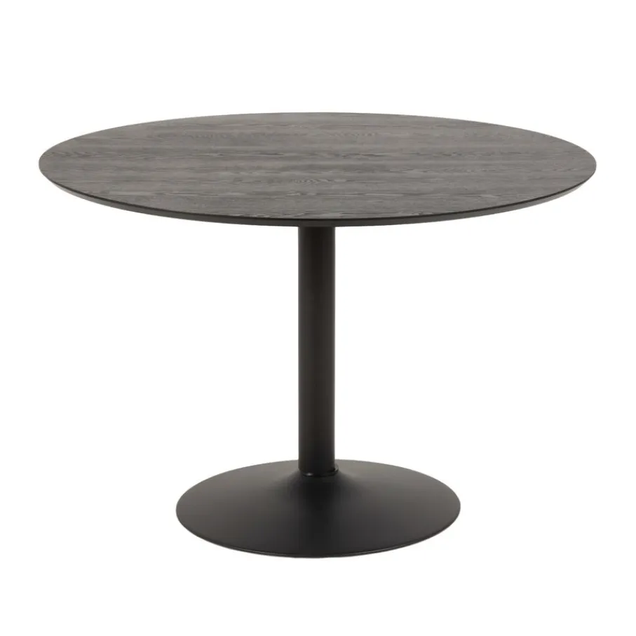 Eettafels< Eettafel Heeze Zwart - Ø 110 cm