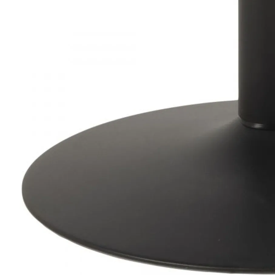 Eettafels< Eettafel Heeze Zwart - Ø 110 cm