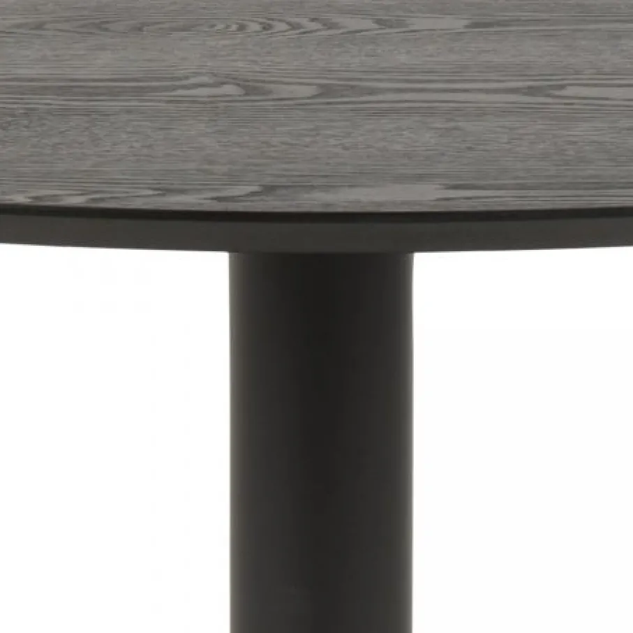 Eettafels< Eettafel Heeze Zwart - Ø 110 cm