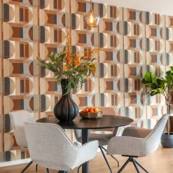 Eettafels< Eettafel Heeze Zwart - Ø 110 cm