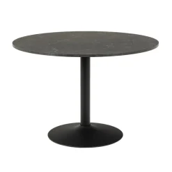 Eettafels< Eettafel Heeze Zwart - Ø 110 cm