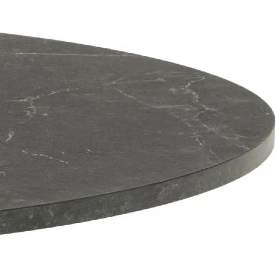 Eettafels< Eettafel Heeze Zwart - Ø 110 cm
