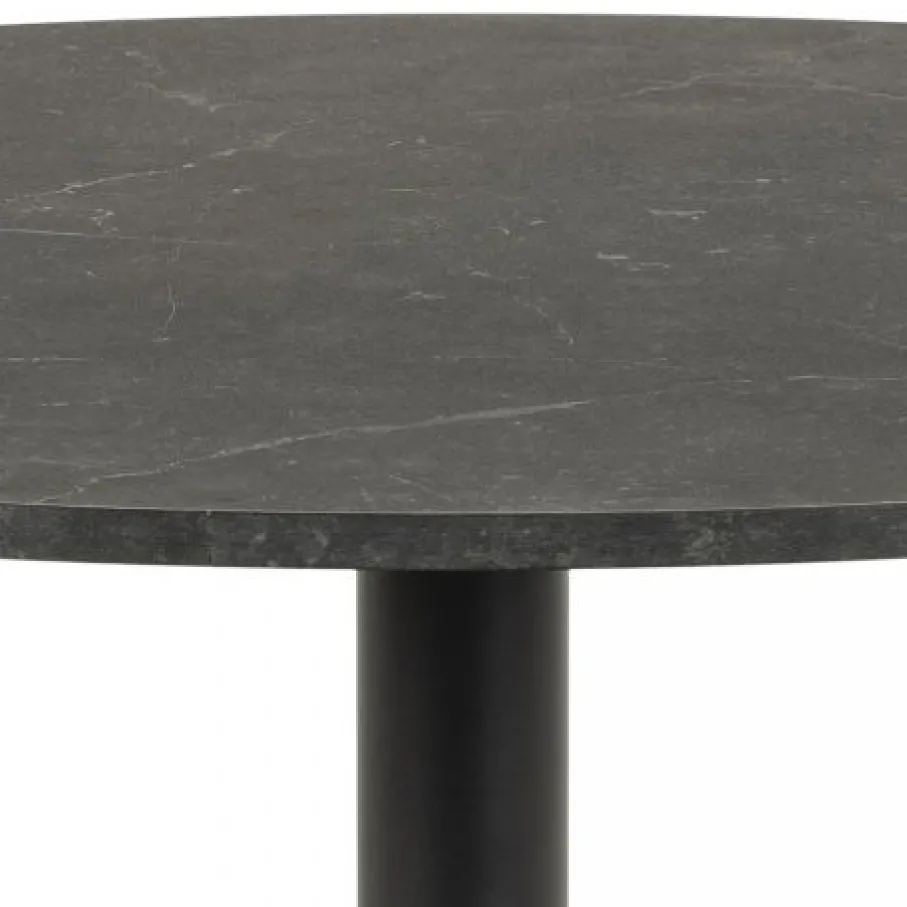 Eettafels< Eettafel Heeze Zwart - Ø 110 cm