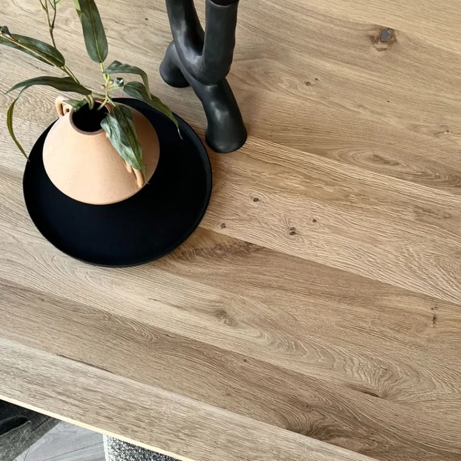 Eettafels< Eettafel Holendrecht Naturel - 200x100 cm