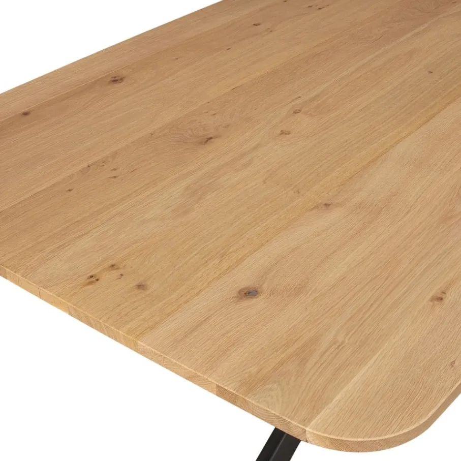Eettafels< Eettafel Holendrecht Naturel - 200x100 cm