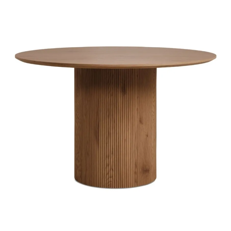 Eettafels< Eettafel Joas Walnoot - Ø 120 cm
