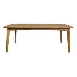 Eettafels< Eettafel Lerma Bruin - 220x105 cm