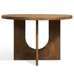 Eettafels< Eettafel Liam Kastanjebruin - Ø 120 cm