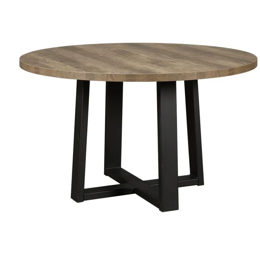 Eettafels< Eettafel Middelburg Bruin - Ø 130 cm