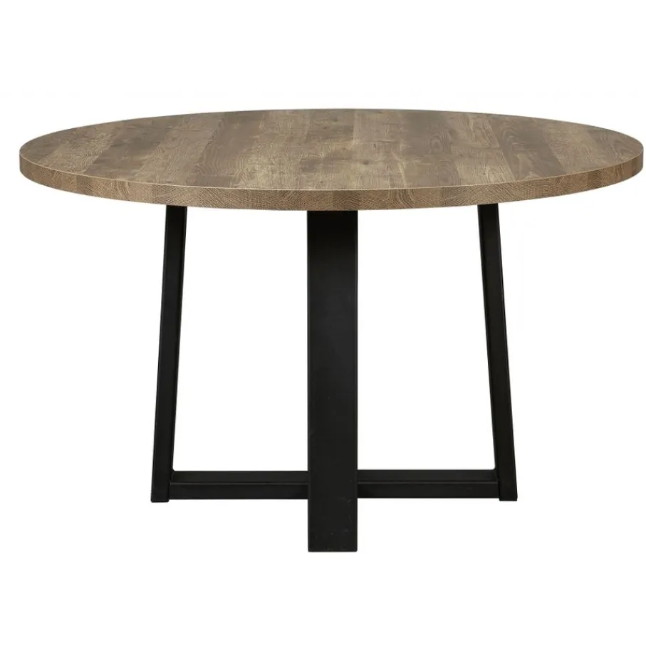 Eettafels< Eettafel Middelburg Bruin - Ø 130 cm