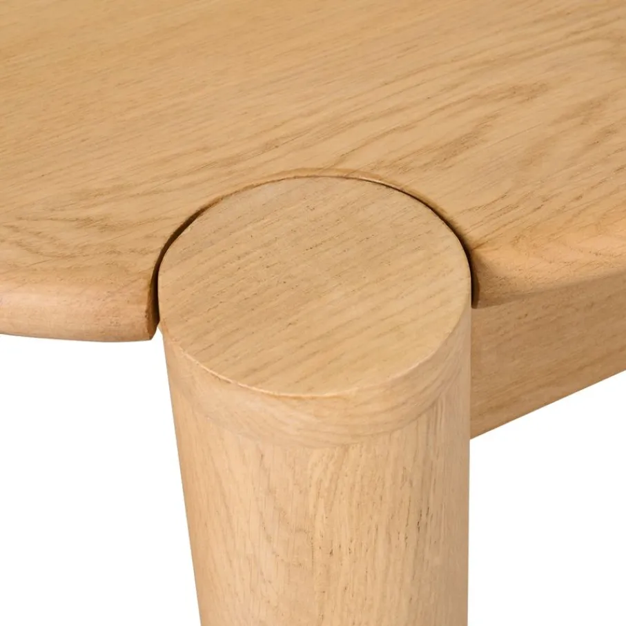 Eettafels< Eettafel Morez Naturel - 200x100 cm