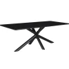 Eettafels< Eettafel Nyborg Zwart - 220x100 cm