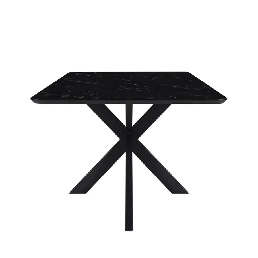 Eettafels< Eettafel Nyborg Zwart - 190x95 cm