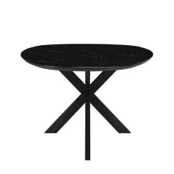 Eettafels< Eettafel Nyborg Zwart - 225x115 cm