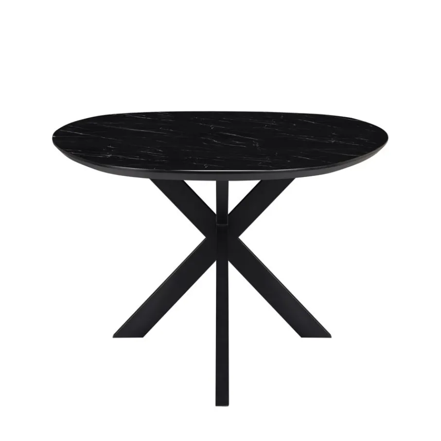 Eettafels< Eettafel Nyborg Zwart - 225x115 cm