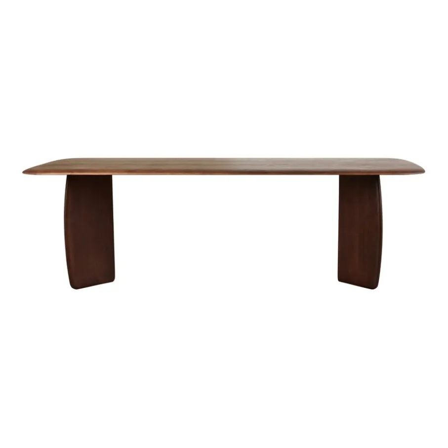 Eettafels< Eettafel Quick Bruin - 220x100 cm