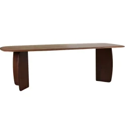 Eettafels< Eettafel Quick Bruin - 240x100 cm