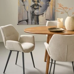 Eettafels< Eettafel Rego Bruin - 240x110 cm