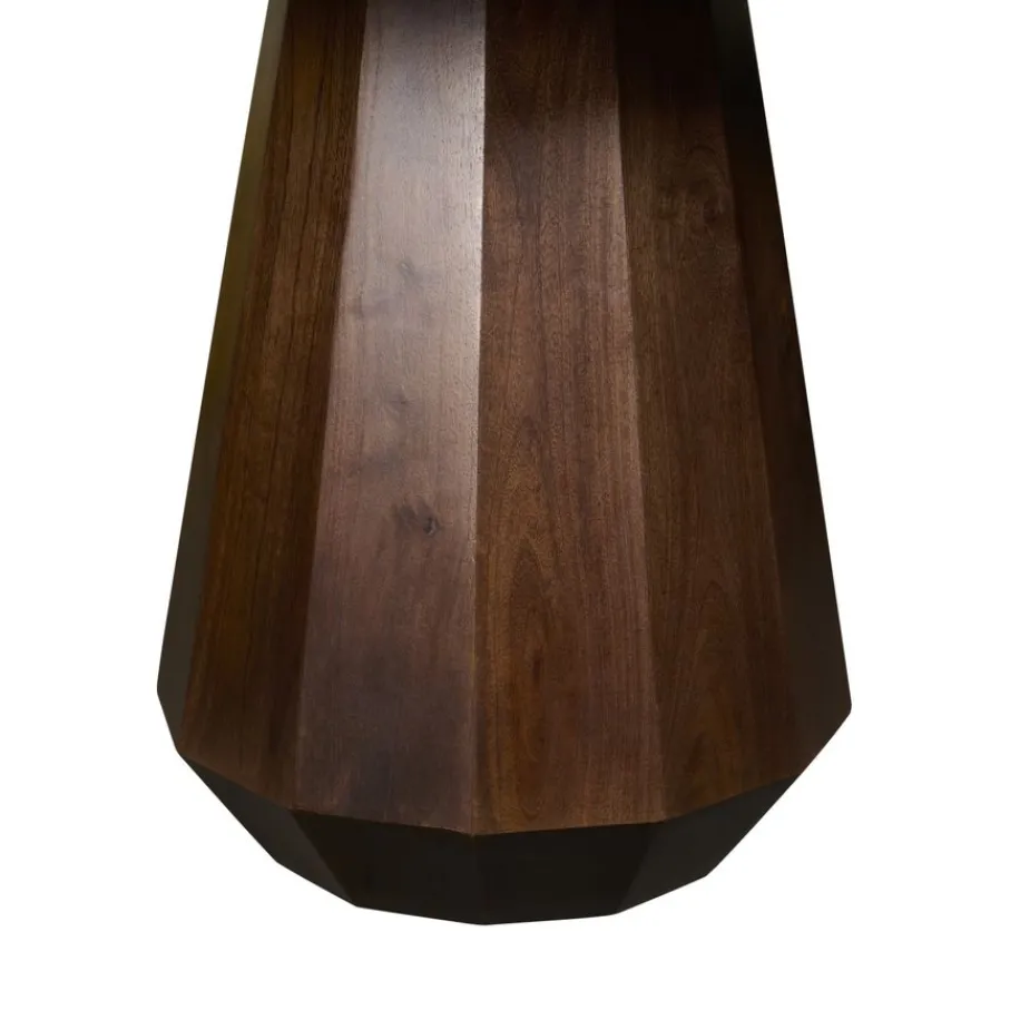 Eettafels< Eettafel Rijsel Walnootbruin - Ø 130 cm