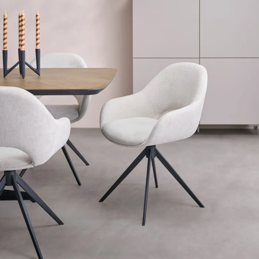 Eettafels< Eettafel Stavern Naturel - 240x100 cm