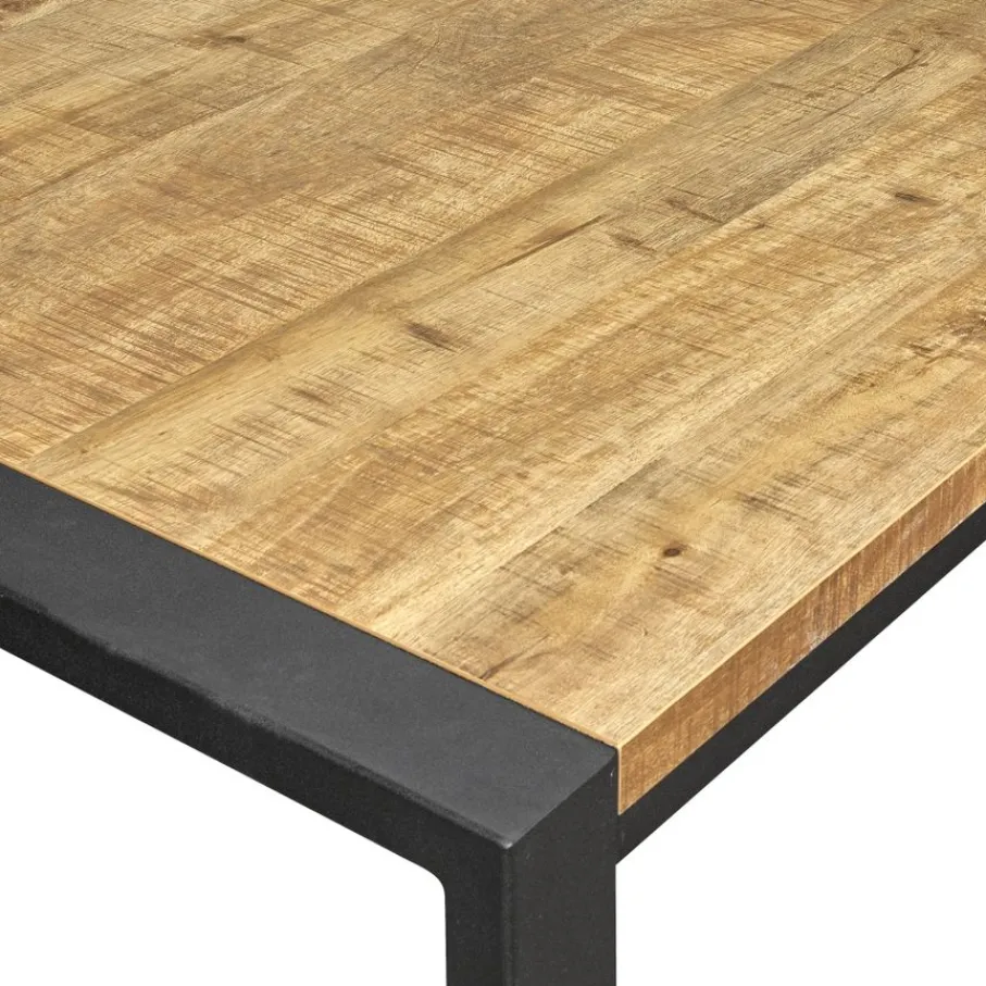 Eettafels< Eettafel Tilburg Naturel - 190x90 cm