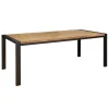 Eettafels< Eettafel Tilburg Naturel - 220x100 cm