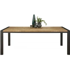 Eettafels< Eettafel Tilburg Naturel - 220x100 cm