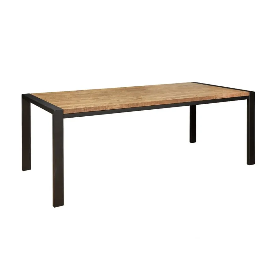 Eettafels< Eettafel Tilburg Naturel - 160x90 cm